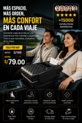AutoComfort Pro – Reposabrazos Multifuncional Premium