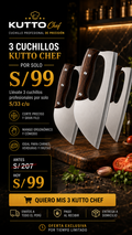 KUTTO Chef – Cuchillo Profesional de Precisión