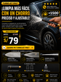 TurboJet Pro | Boquilla de Chorro Ajustable para Manguera